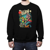 The Incredible Raph  - Crew Neck Sweatshirt Crew Neck Sweatshirt RIPT Apparel Small / Black