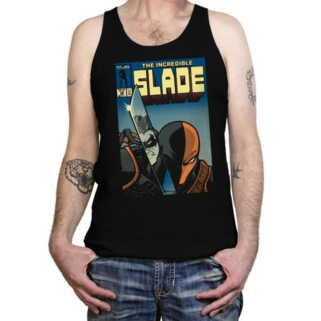 The Incredible Slade - Tanktop Tanktop RIPT Apparel X-Small / Black