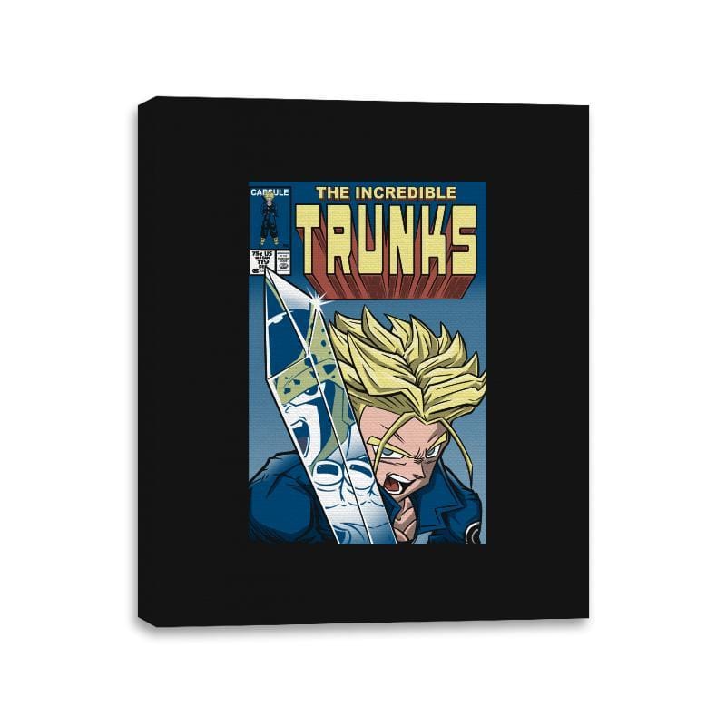 The Incredible Trunks - Canvas Wraps Canvas Wraps RIPT Apparel 11x14 / Black