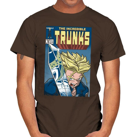 The Incredible Trunks - Mens T-Shirts RIPT Apparel Small / Dark Chocolate