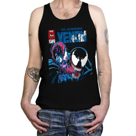 The Incredible Venom - Tanktop Tanktop RIPT Apparel X-Small / Black