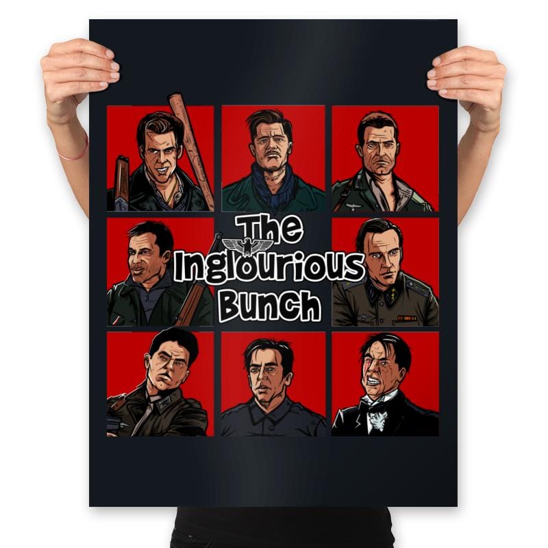 The  Inglourious Bunch - Prints Posters RIPT Apparel 18x24 / Black