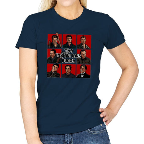 The  Inglourious Bunch - Womens T-Shirts RIPT Apparel Small / Navy