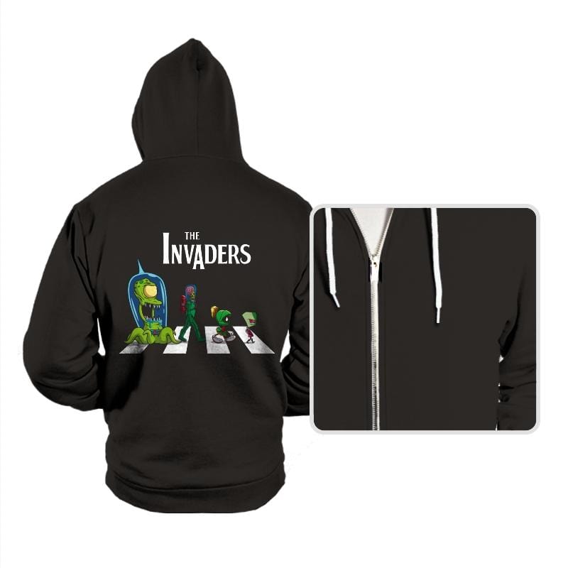 The Invaders - Hoodies Hoodies RIPT Apparel Small / Black