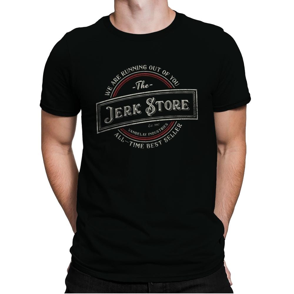 The Jerk Store - Mens Premium T-Shirts RIPT Apparel Small / Black