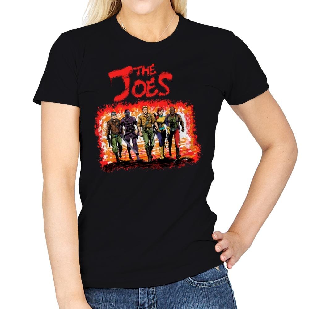 The Joes - Womens T-Shirts RIPT Apparel Small / Black