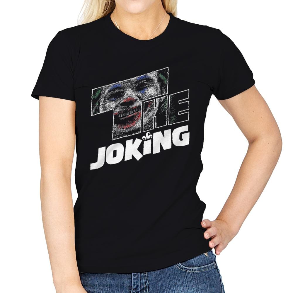 The Joking - Womens T-Shirts RIPT Apparel Small / Black