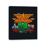 The Justvengers - Canvas Wraps Canvas Wraps RIPT Apparel 11x14 / Black