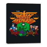 The Justvengers - Canvas Wraps Canvas Wraps RIPT Apparel 16x20 / Black