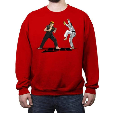 The KaraTea Kid - Crew Neck Sweatshirt Crew Neck Sweatshirt RIPT Apparel Small / Red