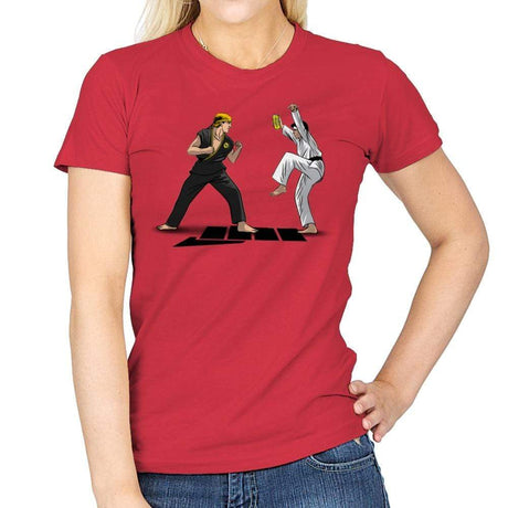 The KaraTea Kid - Womens T-Shirts RIPT Apparel Small / Red