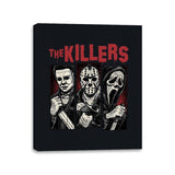 The Killers - Canvas Wraps Canvas Wraps RIPT Apparel 11x14 / Black