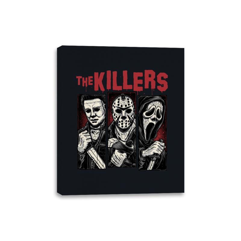 The Killers - Canvas Wraps Canvas Wraps RIPT Apparel 8x10 / Black