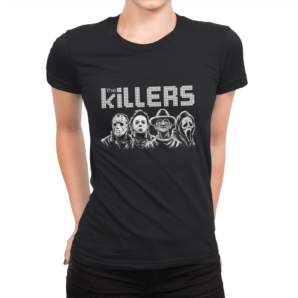 The Killers - Womens Premium T-Shirts RIPT Apparel Small / Black