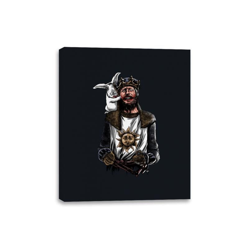 The Killing Rabbit - Canvas Wraps Canvas Wraps RIPT Apparel 8x10 / Black