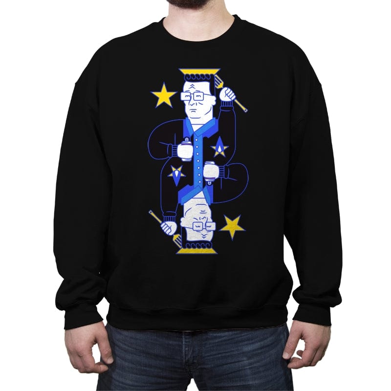 The King of Arlen - Crew Neck Sweatshirt Crew Neck Sweatshirt RIPT Apparel Small / Black