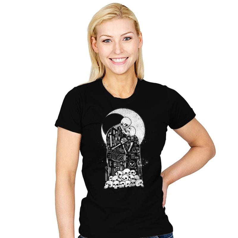 The Kiss of Death - Womens T-Shirts RIPT Apparel