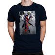 The Kissing Joke - Mens Premium T-Shirts RIPT Apparel Small / Midnight Navy