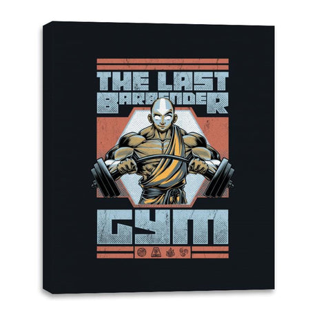 The Last Barbender Gym - Canvas Wraps Canvas Wraps RIPT Apparel 16x20 / Black