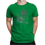 The Last Great Battle - Sumi Ink Wars - Mens Premium T-Shirts RIPT Apparel Small / Kelly Green