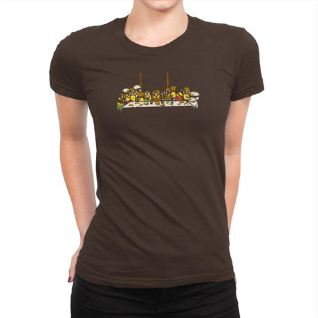 The Last Meal - Despicable Tees - Womens Premium T-Shirts RIPT Apparel Small / Dark Chocolate