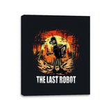 The Last Robot - Canvas Wraps Canvas Wraps RIPT Apparel 11x14 / Black