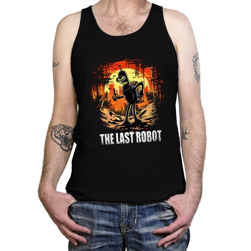 The Last Robot - Tanktop Tanktop RIPT Apparel X-Small / Black