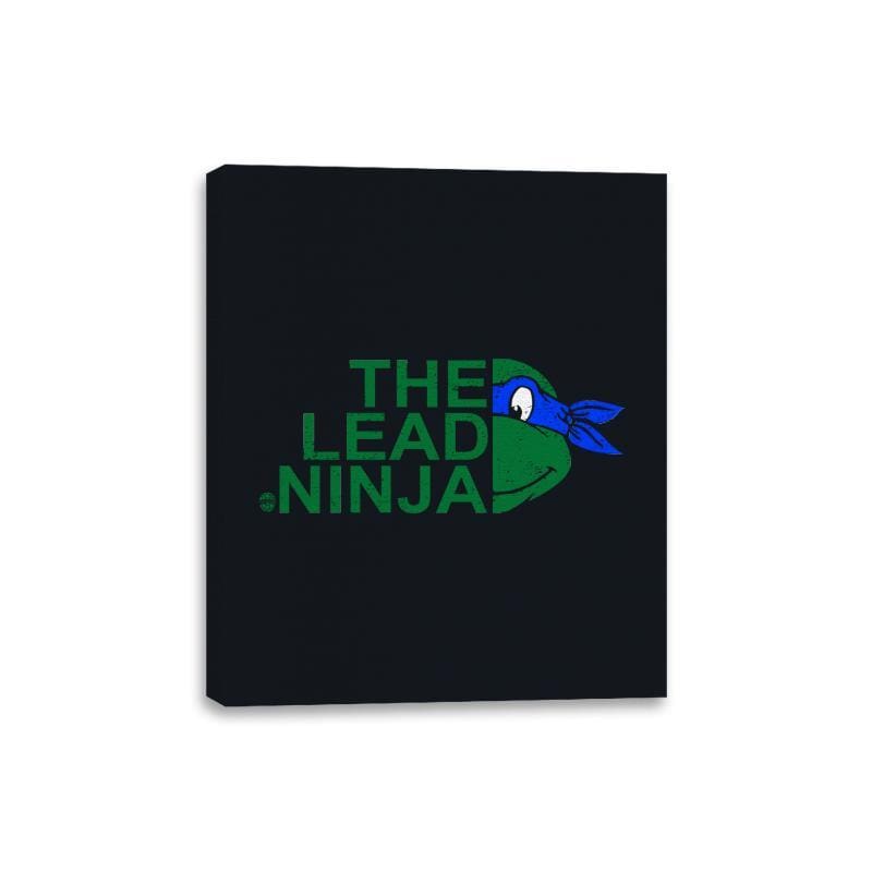 The Lead Ninja - Canvas Wraps Canvas Wraps RIPT Apparel 8x10 / Black