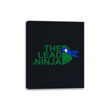 The Lead Ninja - Canvas Wraps Canvas Wraps RIPT Apparel 8x10 / Black