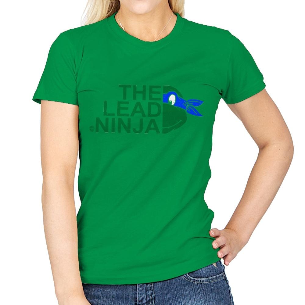 The Lead Ninja - Womens T-Shirts RIPT Apparel Small / Irish Green