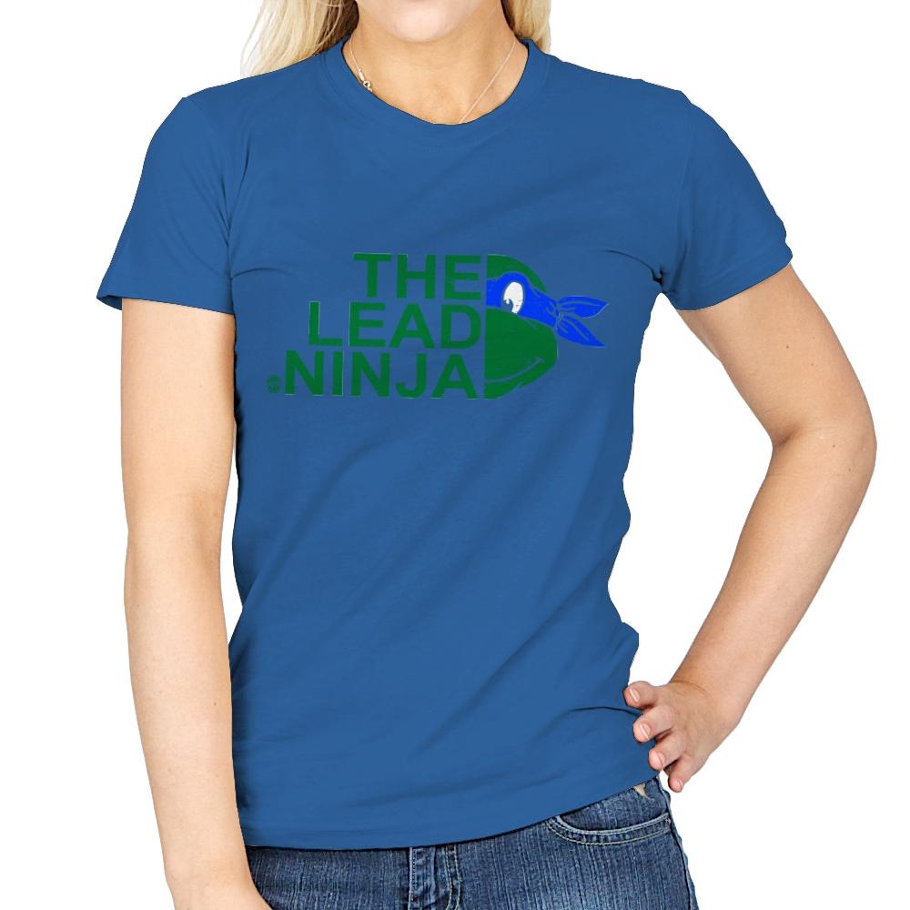 The Lead Ninja - Womens T-Shirts RIPT Apparel Small / Royal