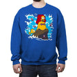 The Little Beerman - Crew Neck Sweatshirt Crew Neck Sweatshirt RIPT Apparel Small / Royal