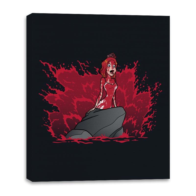 The Little Carrie - Canvas Wraps Canvas Wraps RIPT Apparel 16x20 / Black