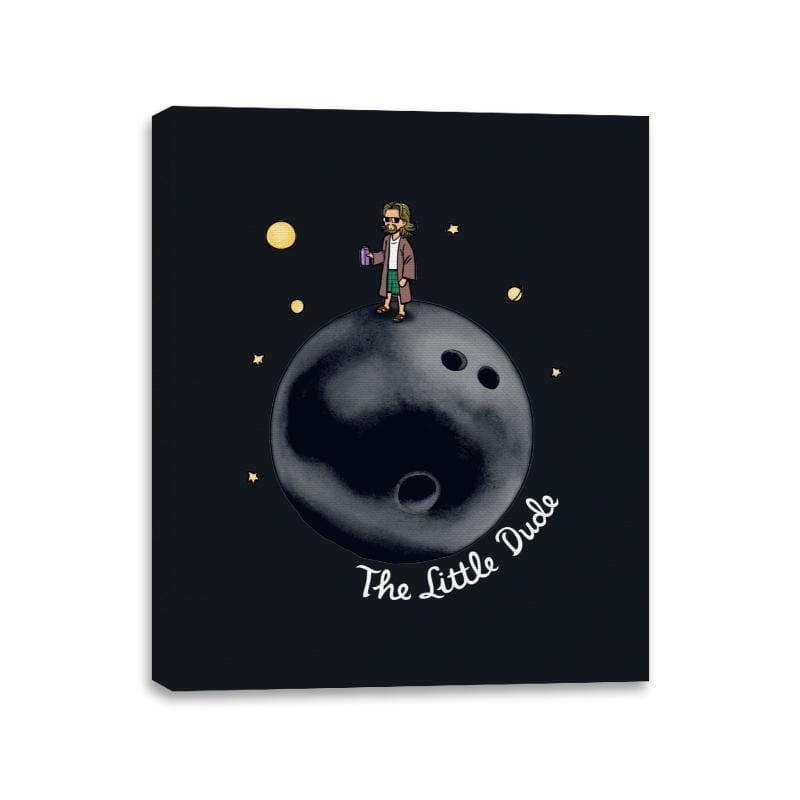 The Little Dude - Canvas Wraps Canvas Wraps RIPT Apparel 11x14 / Black