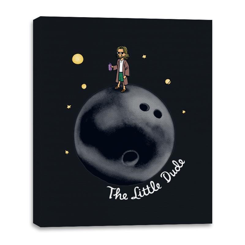 The Little Dude - Canvas Wraps Canvas Wraps RIPT Apparel 16x20 / Black