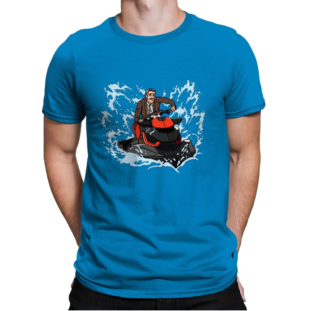 The Little Jet Ski - Mens Premium T-Shirts RIPT Apparel Small / Turqouise