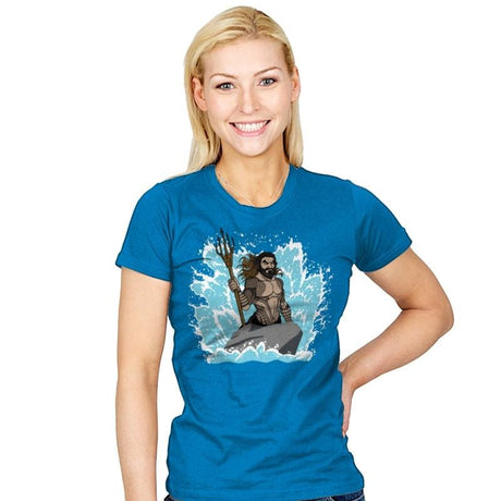 The Little Merman - Womens T-Shirts RIPT Apparel