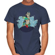 The Little Nimbus - Mens T-Shirts RIPT Apparel Small / Navy