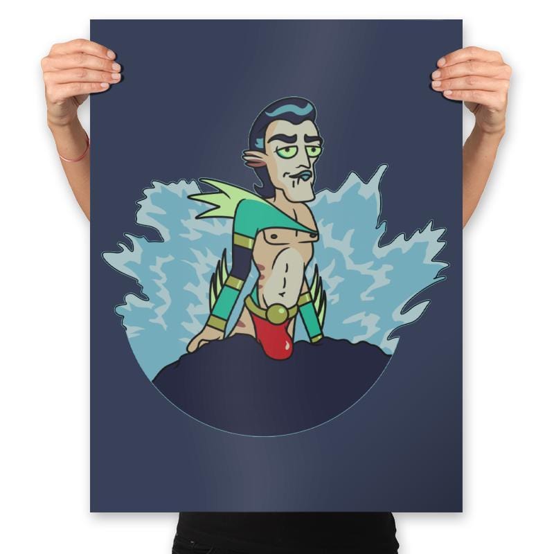 The Little Nimbus - Prints Posters RIPT Apparel 18x24 / Navy