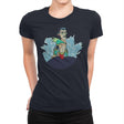 The Little Nimbus - Womens Premium T-Shirts RIPT Apparel Small / Midnight Navy