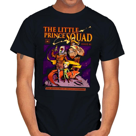 The Little Prince Squad - Mens T-Shirts RIPT Apparel Small / Black