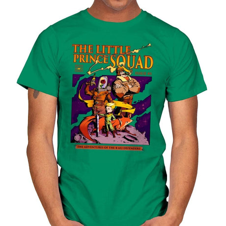 The Little Prince Squad - Mens T-Shirts RIPT Apparel Small / Kelly