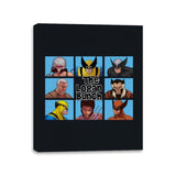 The Logan Bunch - Canvas Wraps Canvas Wraps RIPT Apparel 11x14 / Black