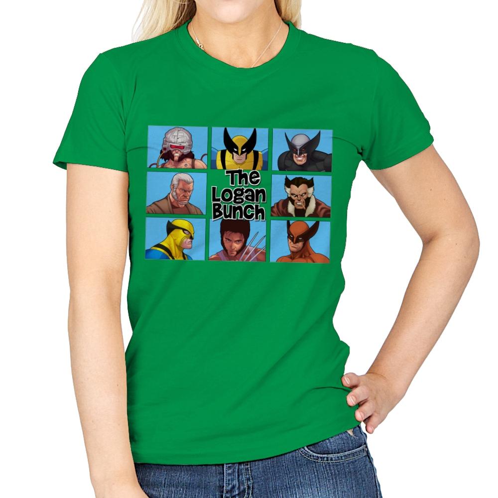 The Logan Bunch - Womens T-Shirts RIPT Apparel Small / Irish Green