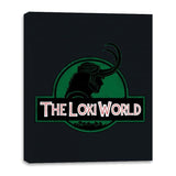 The Loki World - Canvas Wraps Canvas Wraps RIPT Apparel 16x20 / Black