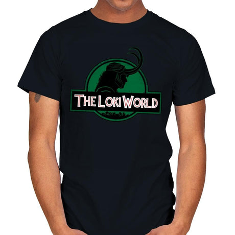 The Loki World - Mens T-Shirts RIPT Apparel Small / Black