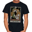 The Lovers - Mens T-Shirts RIPT Apparel Small / Black