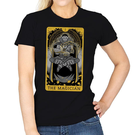 The Magician - Womens T-Shirts RIPT Apparel Small / Black