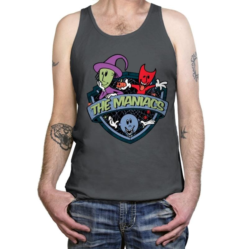 The Maniacs - Tanktop Tanktop RIPT Apparel X-Small / Asphalt