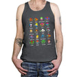 The Many Suits of Samus  - Tanktop Tanktop RIPT Apparel X-Small / Asphalt